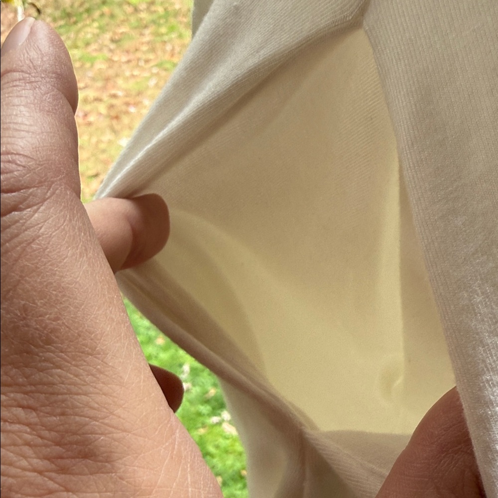 NWOTS White Mark Cream V-Neck Tunic - Picture 5 of 5